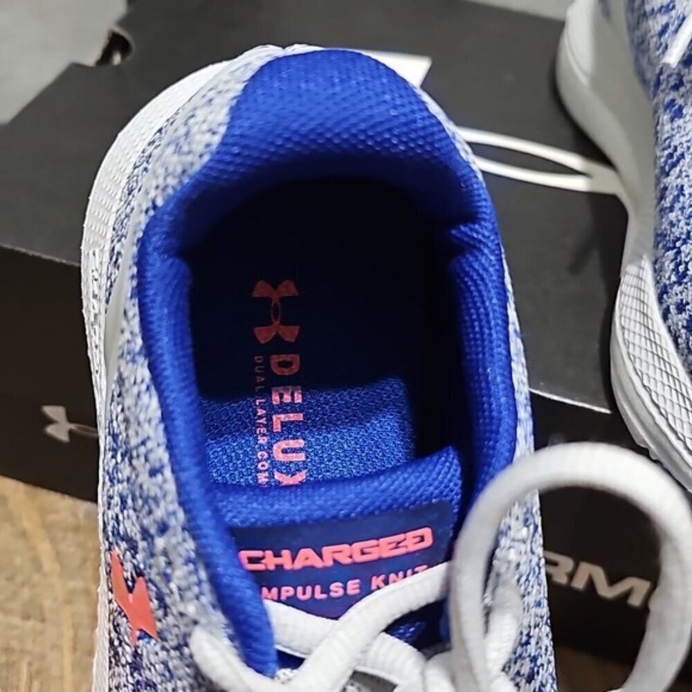 Under Armour Charged Impulse Knit Running Shoes Size 6 New - Picture 10 of 11